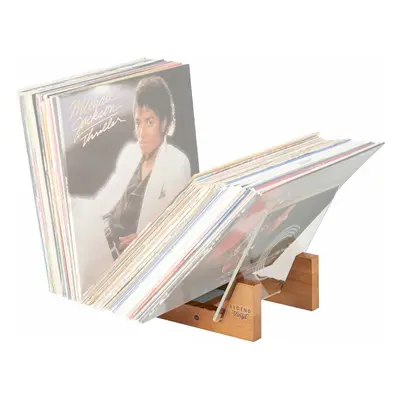 Legend Vinyl LP Shelf Table Vinyl Records Holder Natural