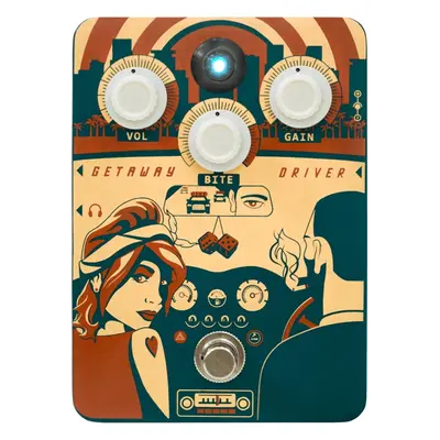 Orange Getaway Driver Guitar Effect