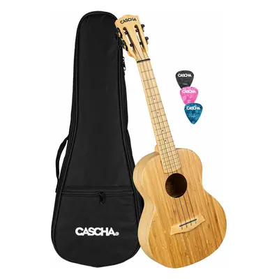 Cascha HH Bamboo Natural Ukulele