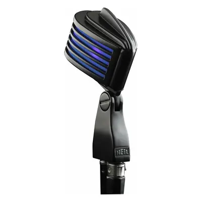 Heil Sound The Fin Black Body Blue LED Retro Microphone