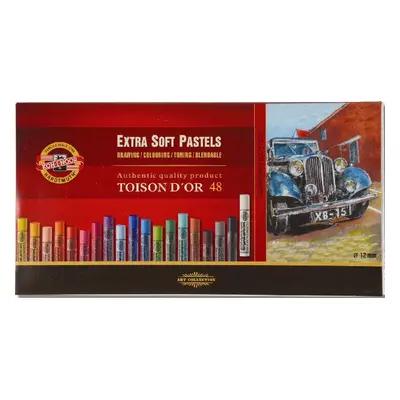 KOH-I-NOOR Set of Artist's Extra Soft Pastels Set of Soft Pastels pcs