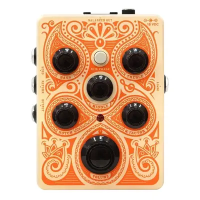 Orange Acoustic Pedal Guitar Effects Pedal