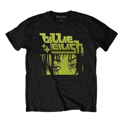 Billie Eilish T-Shirt Anime Logo Unisex Black