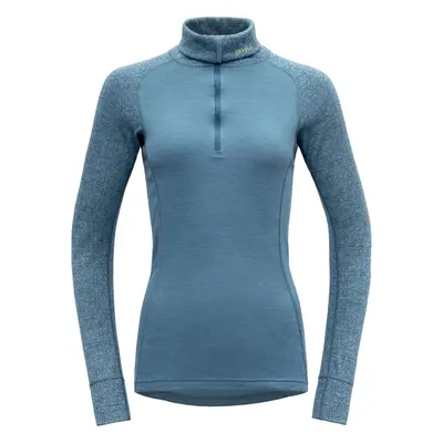 Devold Duo Active Merino Zip Neck Woman Moon ( Variant ) Thermal Underwear