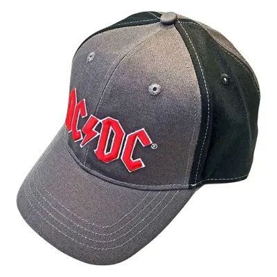 AC/DC Cap Red Logo Charcoal Grey/Black