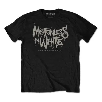 Motionless In White T-Shirt Graveyard Shift Unisex Black