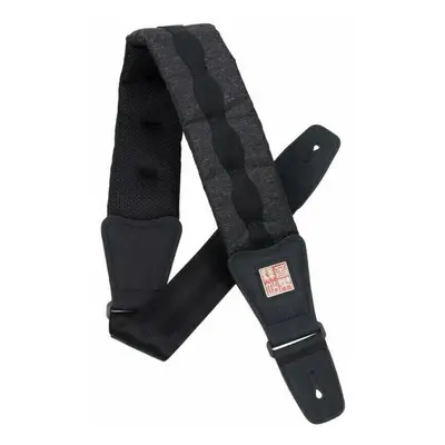 MUSIC AREA RB STP BLK Textile guitar strap Black