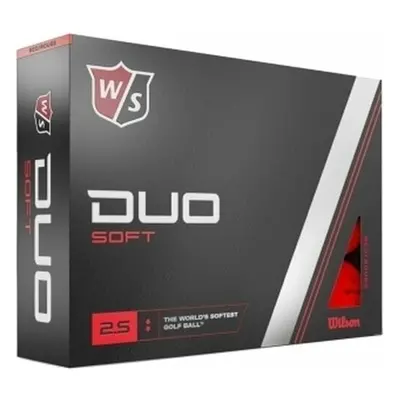 Wilson Staff Duo Soft Golf Balls Red Standard Golf Balls