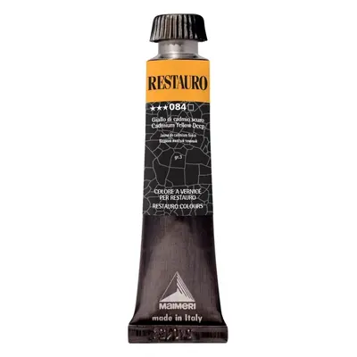 Maimeri Varnish Restauro Restoration Paint Cadmium Yellow Deep 20 ml pc