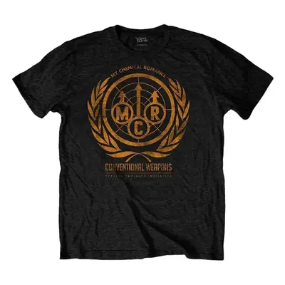 My Chemical Romance T-Shirt Conventional Weapons Unisex Black