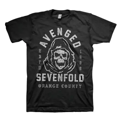 Avenged Sevenfold T-Shirt So Grim Orange County Unisex Black