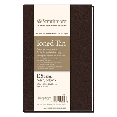 Strathmore Serie Toned Tan Hardbound Book Sketchbook g