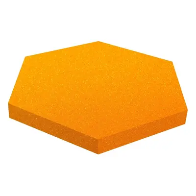 Mega Acoustic HoneyFoam5 Orange Absorbent foam panel