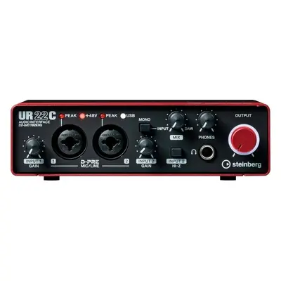 Steinberg UR22C Red USB Audio Interface