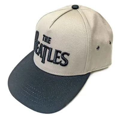 The Beatles Cap Drop T Logo Black/Sand