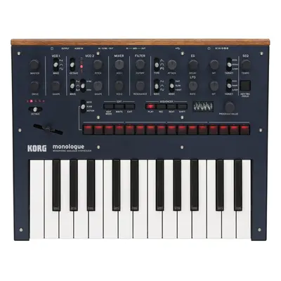 Korg Monologue Synthesizer Blue