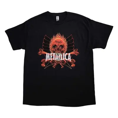 Metallica T-Shirt Rebel Unisex Black