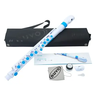 NUVO NUJF220BL Hybrid Wind Instrument Blue/White