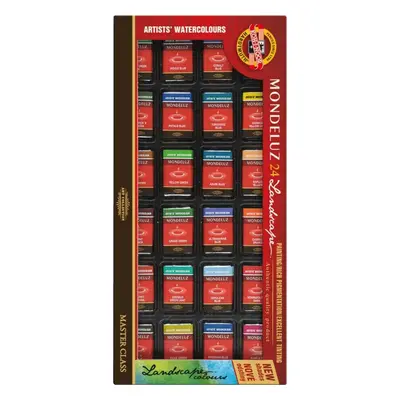 KOH-I-NOOR Mondeluz Set Set of Watercolour Paints pcs