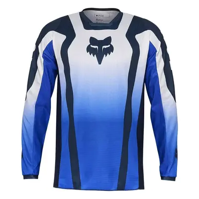 FOX Lean Jersey Blue Motocross Jersey