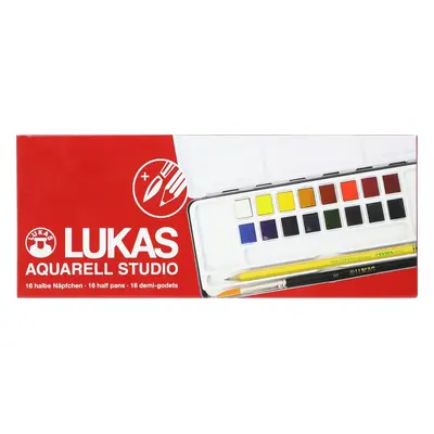 Lukas Aquarell Studio Metal Box Set of Watercolour Paints pcs