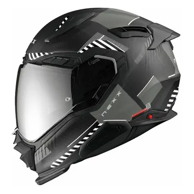 Nexx X.WST3 Fluence Black/Silver MT Helmet