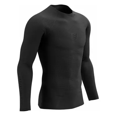 Compressport On/Off Base Layer LS Top Black Running t-shirt with long sleeves