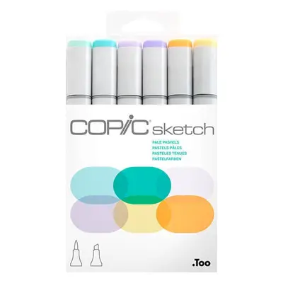 Copic Sketch Markers Pale Pastels pcs