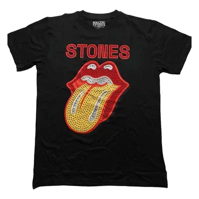 The Rolling Stones T-Shirt Dia Tongue Unisex Black