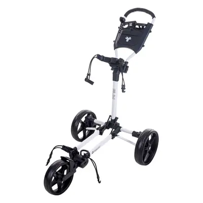 Fastfold Slim White/Black Manual Golf Trolley