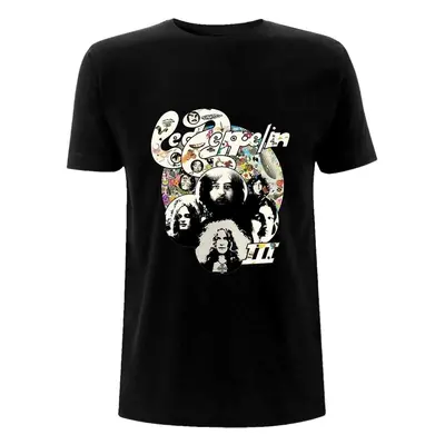 Led Zeppelin T-Shirt Photo III Unisex Black