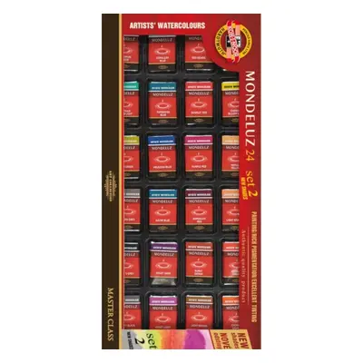 KOH-I-NOOR Mondeluz Set Set of Watercolour Paints pcs