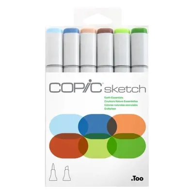 Copic Sketch Markers Earth Essentials pcs