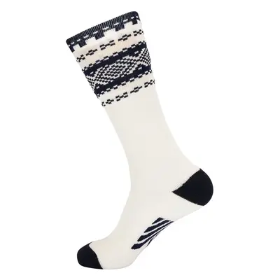 Dale of Norway Cortina Knee Sock Off White/Navy Socks