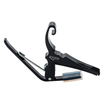 Kyser KG6BA Quick-Change Black Acoustic Guitar Capo