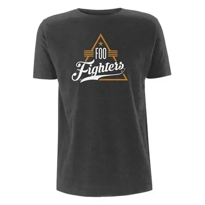 Foo Fighters T-Shirt Triangle Unisex Heather Grey