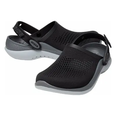 Crocs LiteRide Clog Sandals Black/Slate Grey