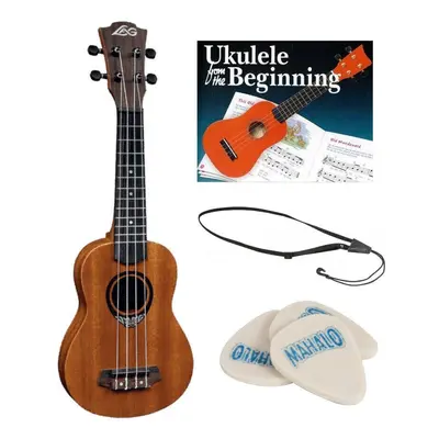 LAG TKU110S SET Natural Satin Ukulele