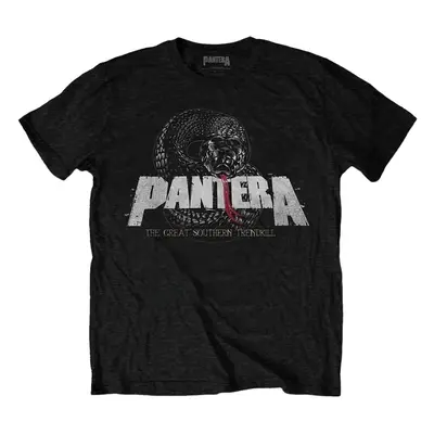 Pantera T-Shirt Snake Logo Unisex Black