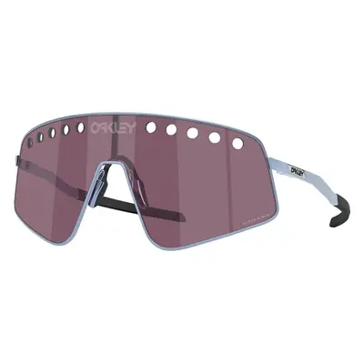 Oakley Sutro TI Sweep Polished Stonewash/Prizm Road Black Sport Glasses