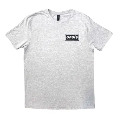 Oasis T-Shirt Definitely Maybe Promo Unisex Grey