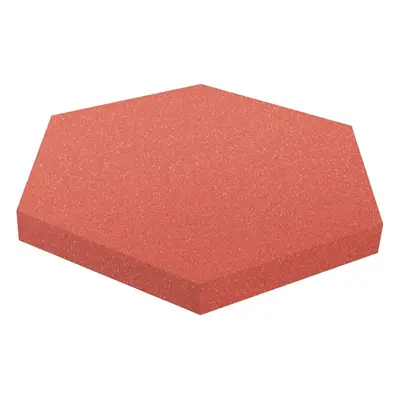 Mega Acoustic HoneyFoam3 Red Absorbent foam panel