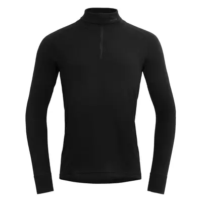 Devold Duo Active Merino Zip Neck Man Black Thermal Underwear