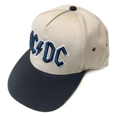 AC/DC Cap Navy Logo Black/Sand