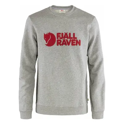 Fjällräven Logo Sweater Grey/Melange Outdoor Hoodie