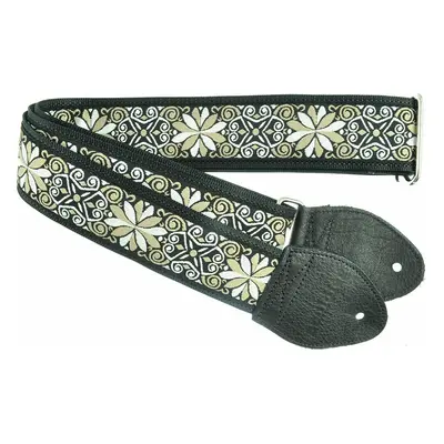 Souldier Dresden Star Black Textile guitar strap Vintage Dresden Star Black