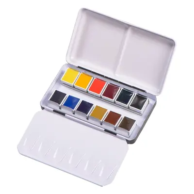 Blockx Watercolour Metal Box Watercolour Pan Mix pcs