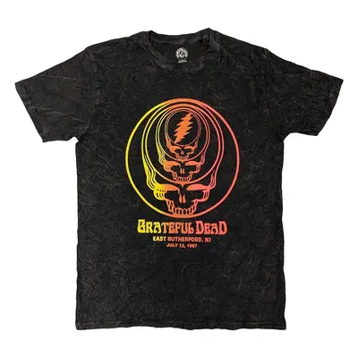 Grateful Dead T-Shirt Concentric Skulls Unisex Black