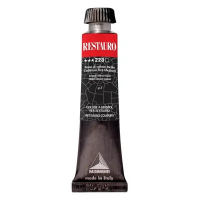 Maimeri Varnish Restauro Restoration Paint Cadmium Red Medium 20 ml pc