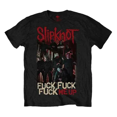 Slipknot T-Shirt Fuck Me Up Unisex Black